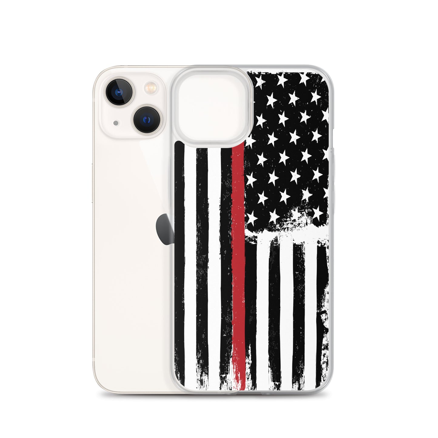 Thin Red Line - Fire Service  -  iPhone Case