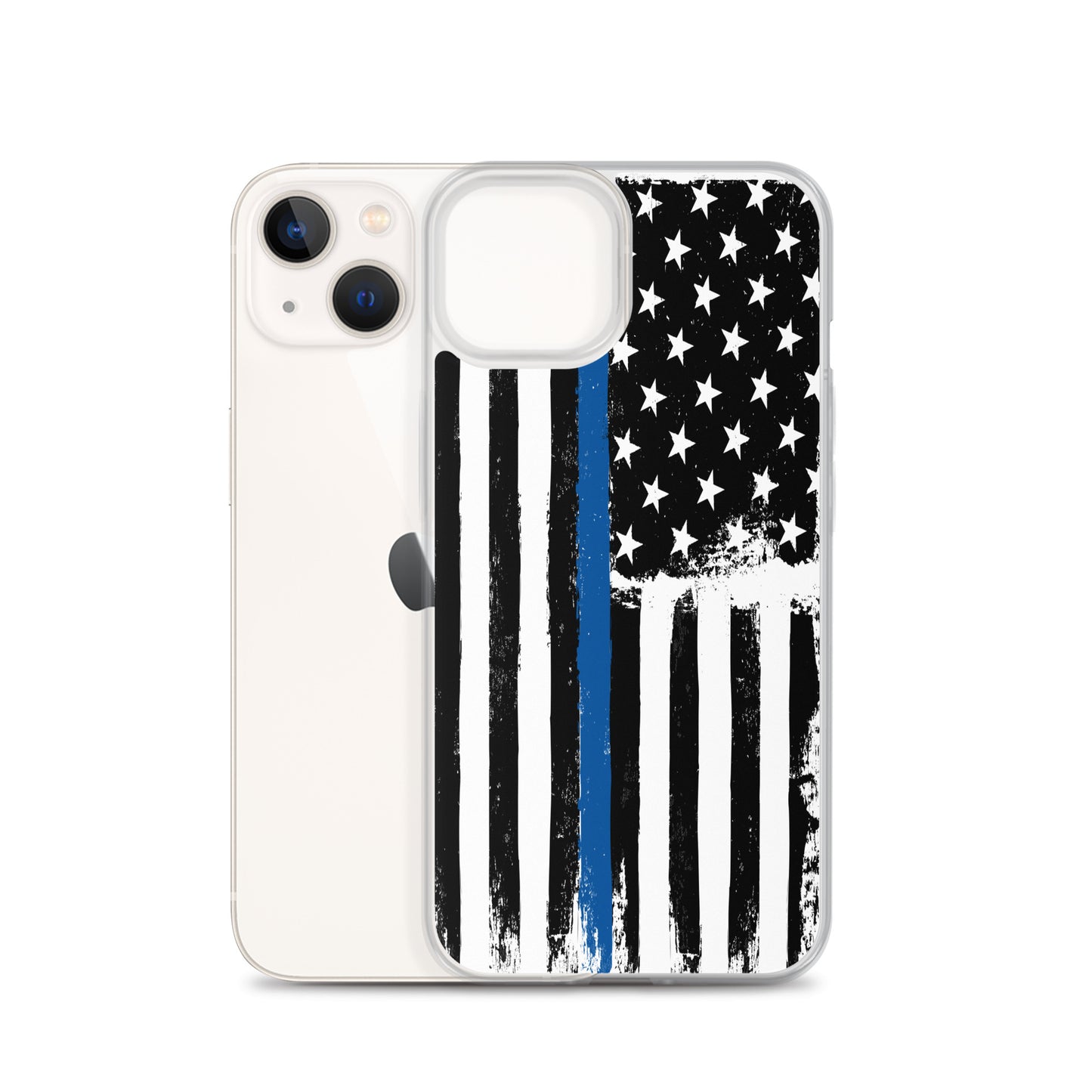 Thin Blue Line - Law Enforcement  -  iPhone Case