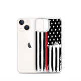 Thin Red Line - Fire Service  -  iPhone Case