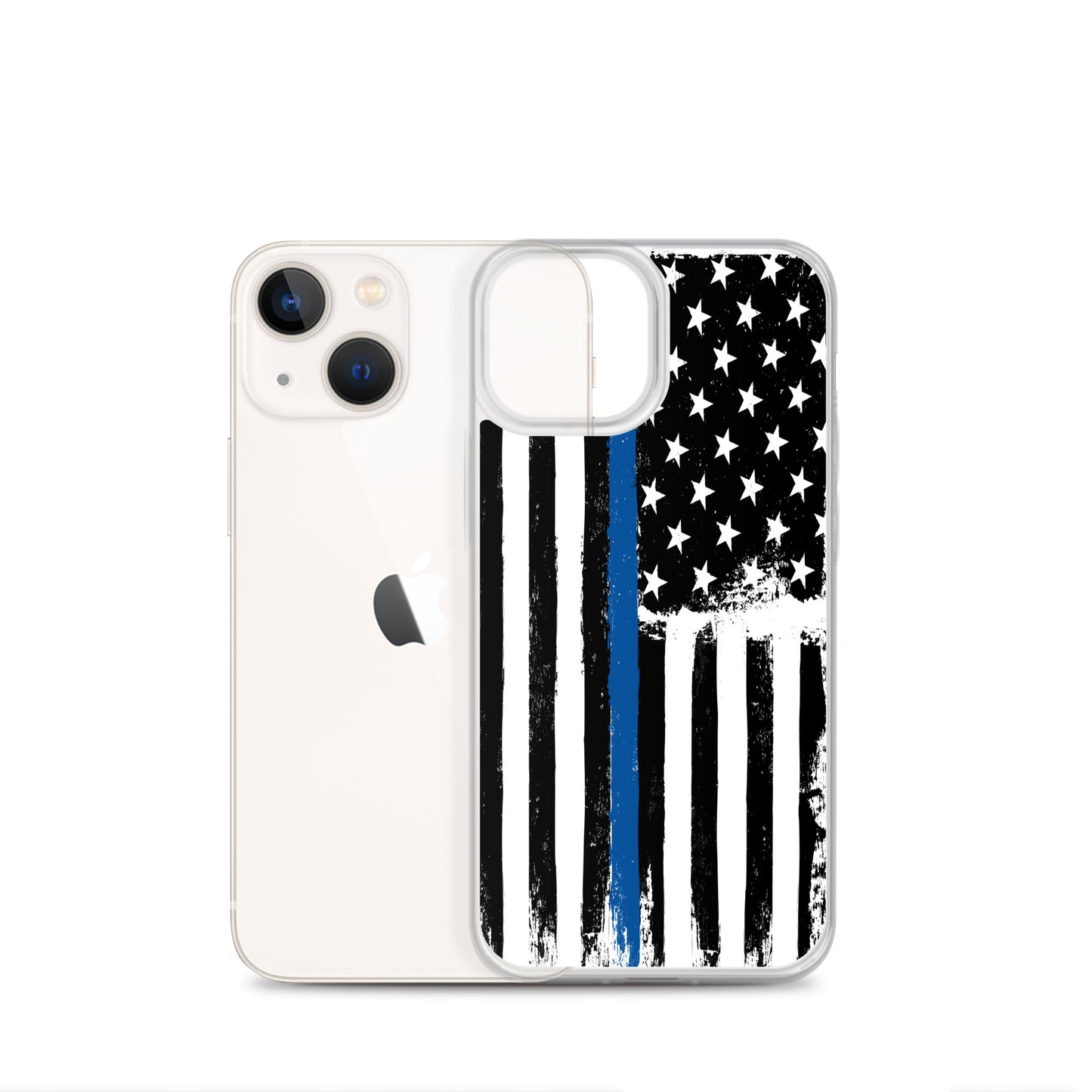 Thin Blue Line - Law Enforcement  -  iPhone Case