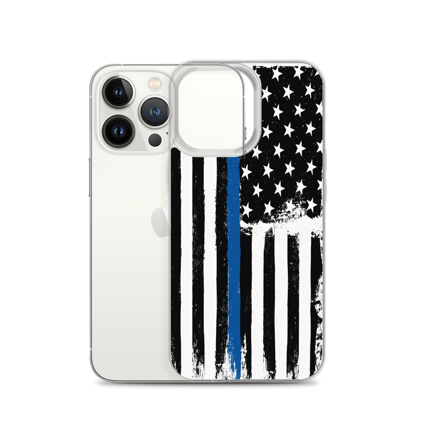 Thin Blue Line - Law Enforcement  -  iPhone Case