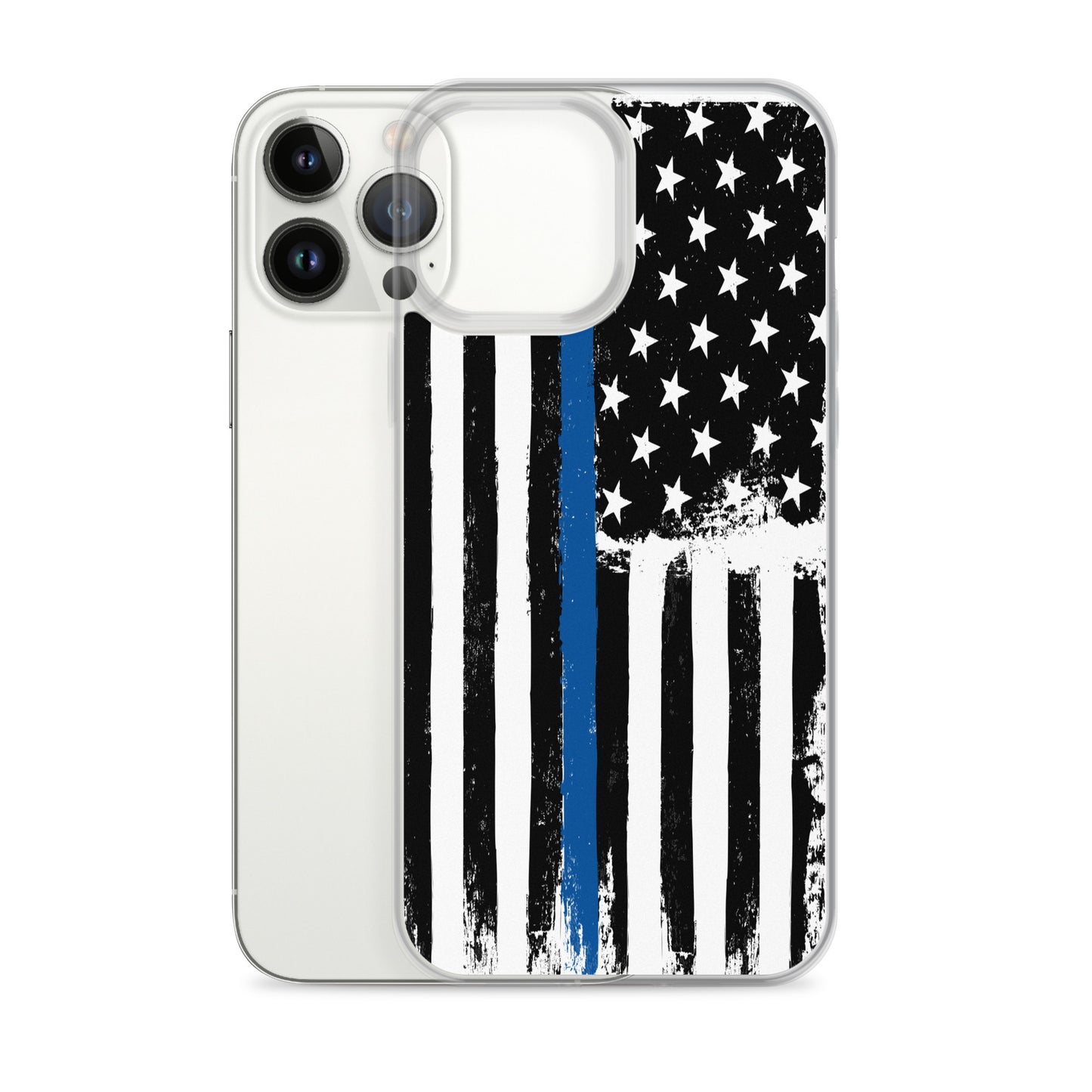 Thin Blue Line - Law Enforcement  -  iPhone Case