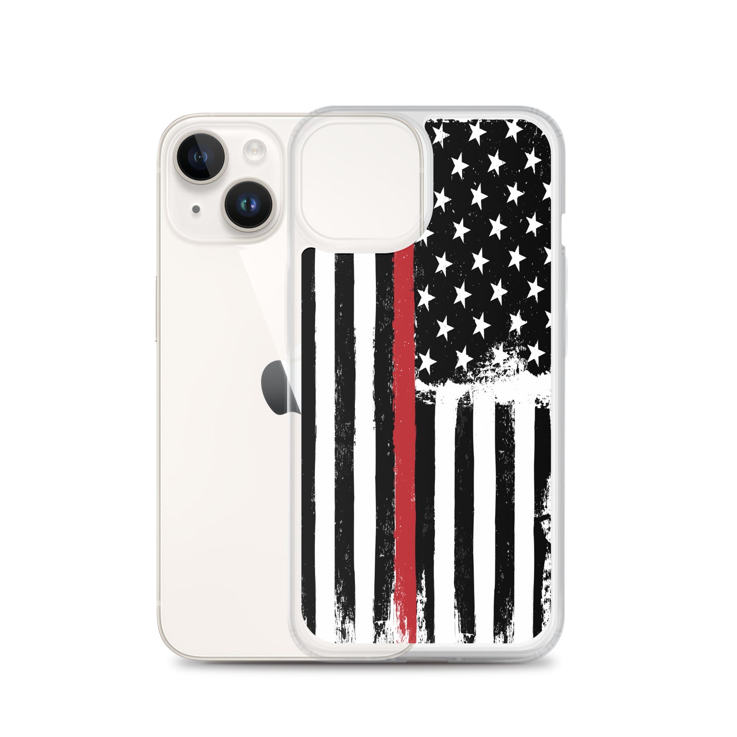 Thin Red Line - Fire Service  -  iPhone Case