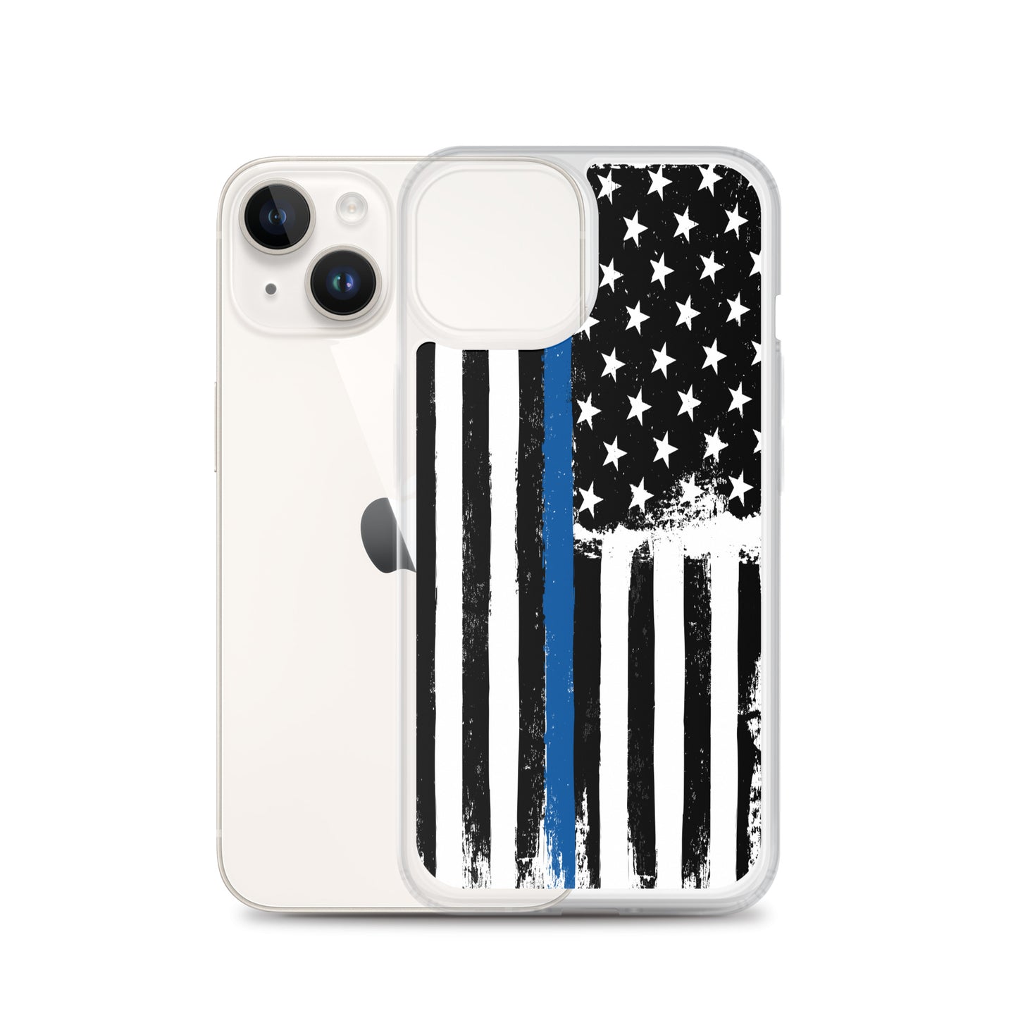 Thin Blue Line - Law Enforcement  -  iPhone Case