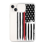 Thin Red Line - Fire Service  -  iPhone Case