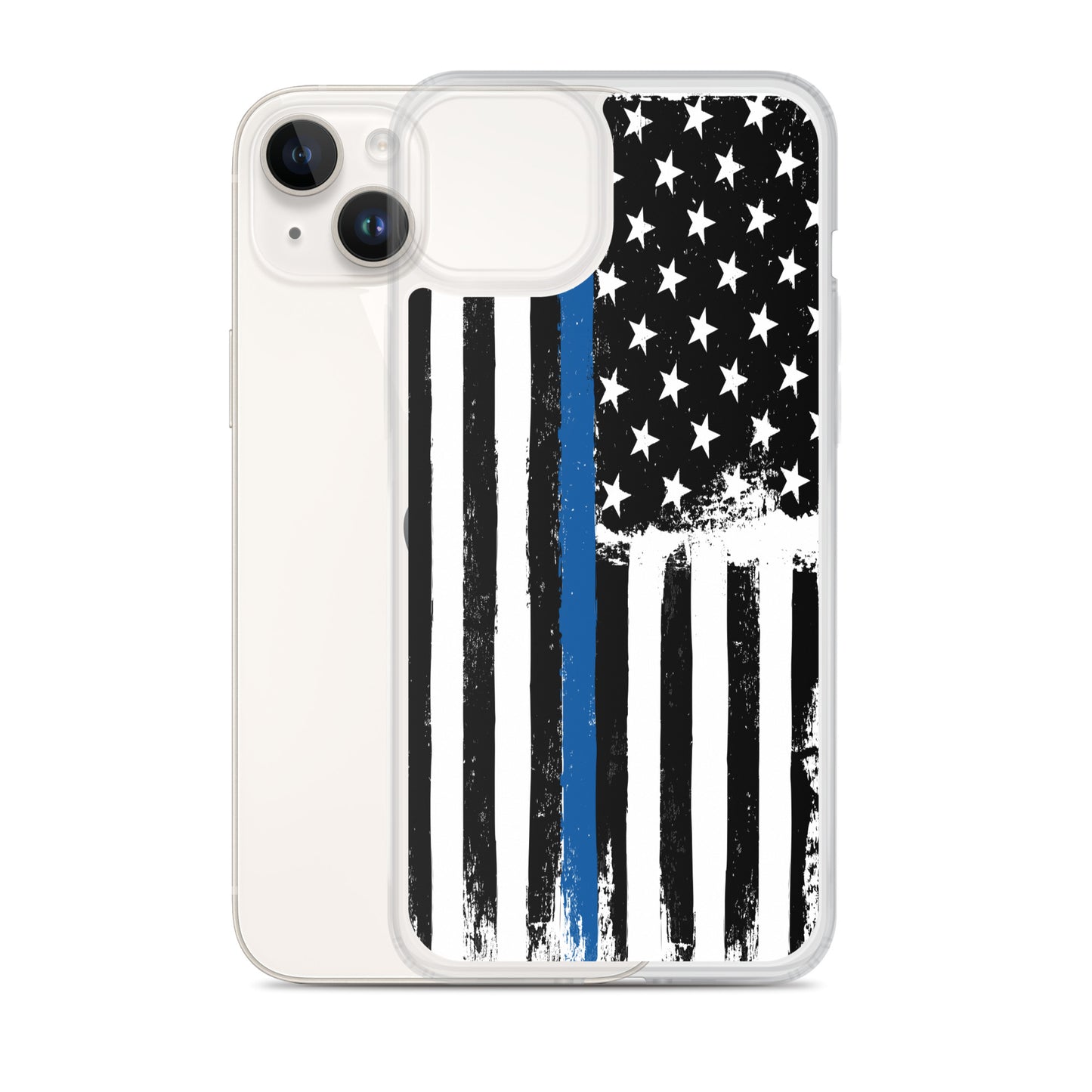 Thin Blue Line - Law Enforcement  -  iPhone Case