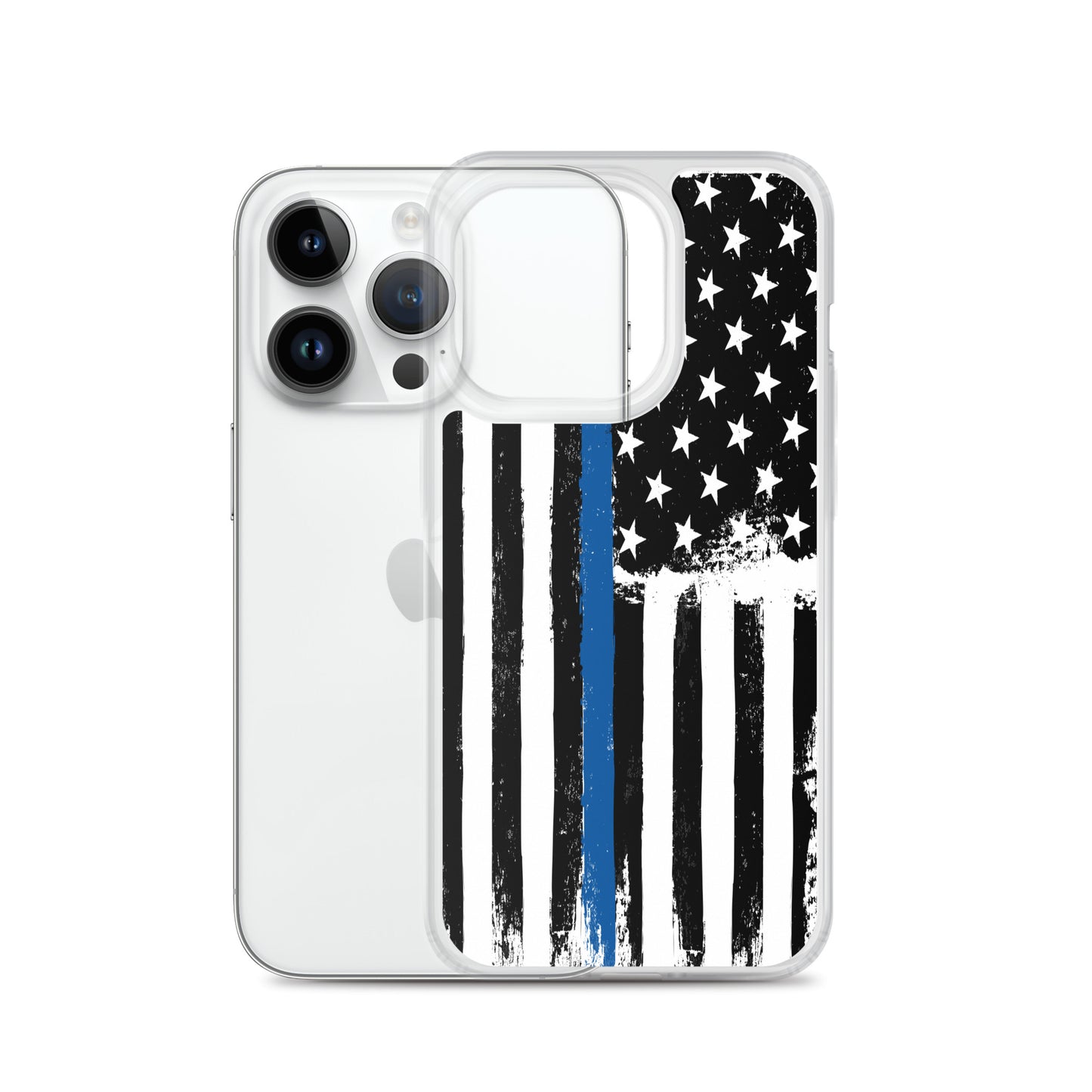 Thin Blue Line - Law Enforcement  -  iPhone Case