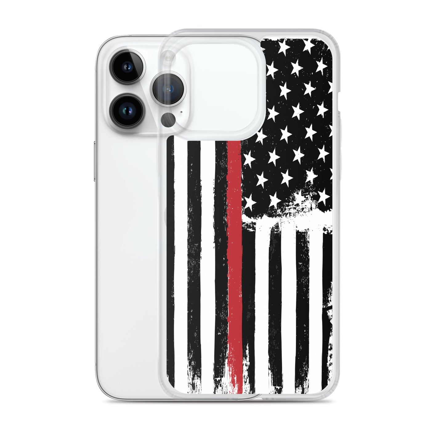 Thin Red Line - Fire Service  -  iPhone Case