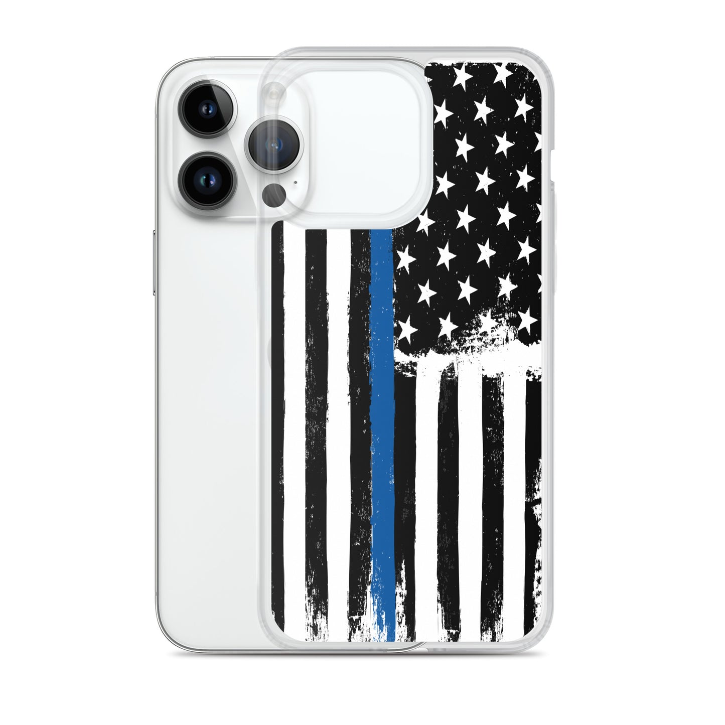 Thin Blue Line - Law Enforcement  -  iPhone Case