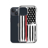 Thin Red Line - Fire Service  -  iPhone Case