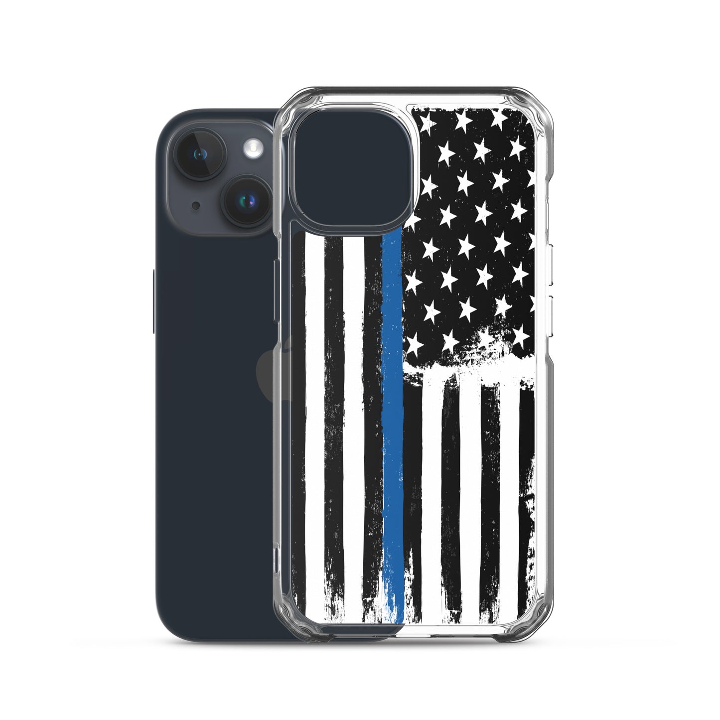 Thin Blue Line - Law Enforcement  -  iPhone Case