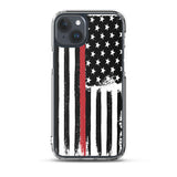 Thin Red Line - Fire Service  -  iPhone Case