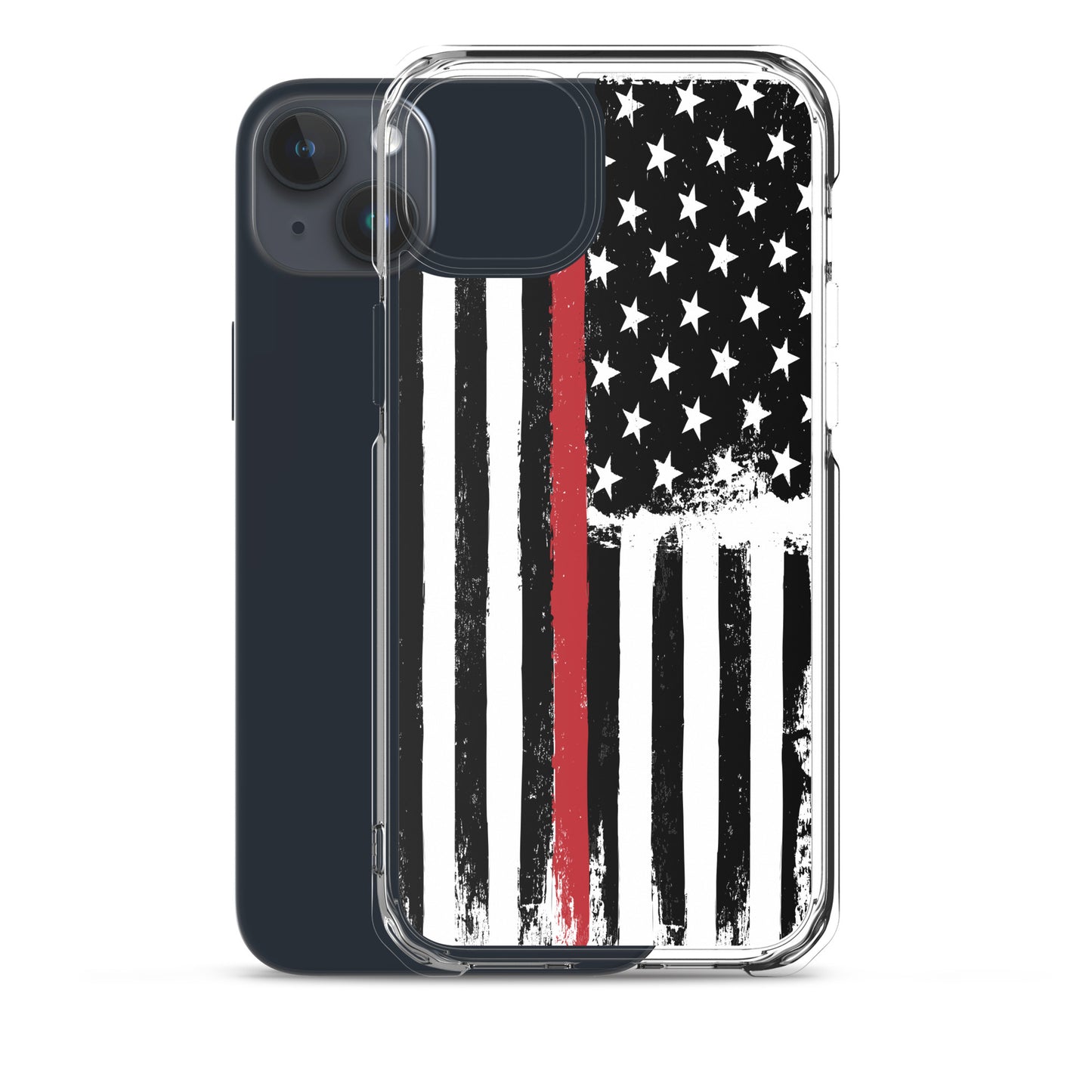 Thin Red Line - Fire Service  -  iPhone Case