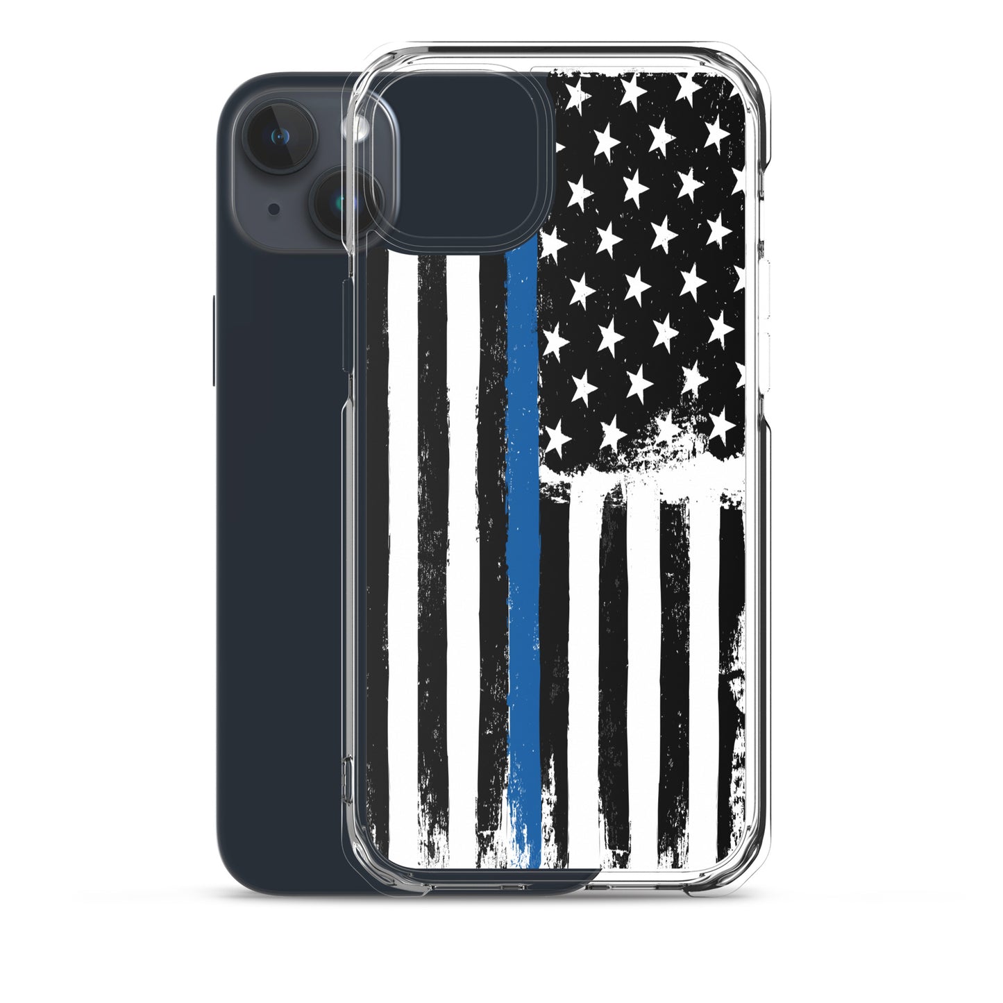 Thin Blue Line - Law Enforcement  -  iPhone Case