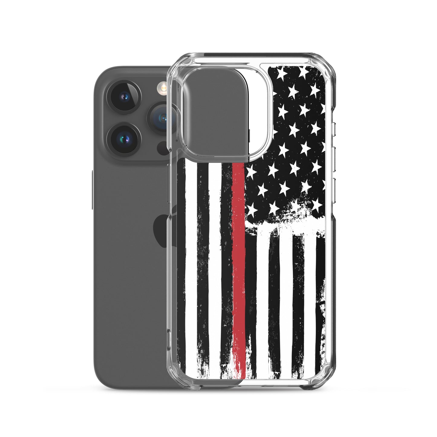 Thin Red Line - Fire Service  -  iPhone Case