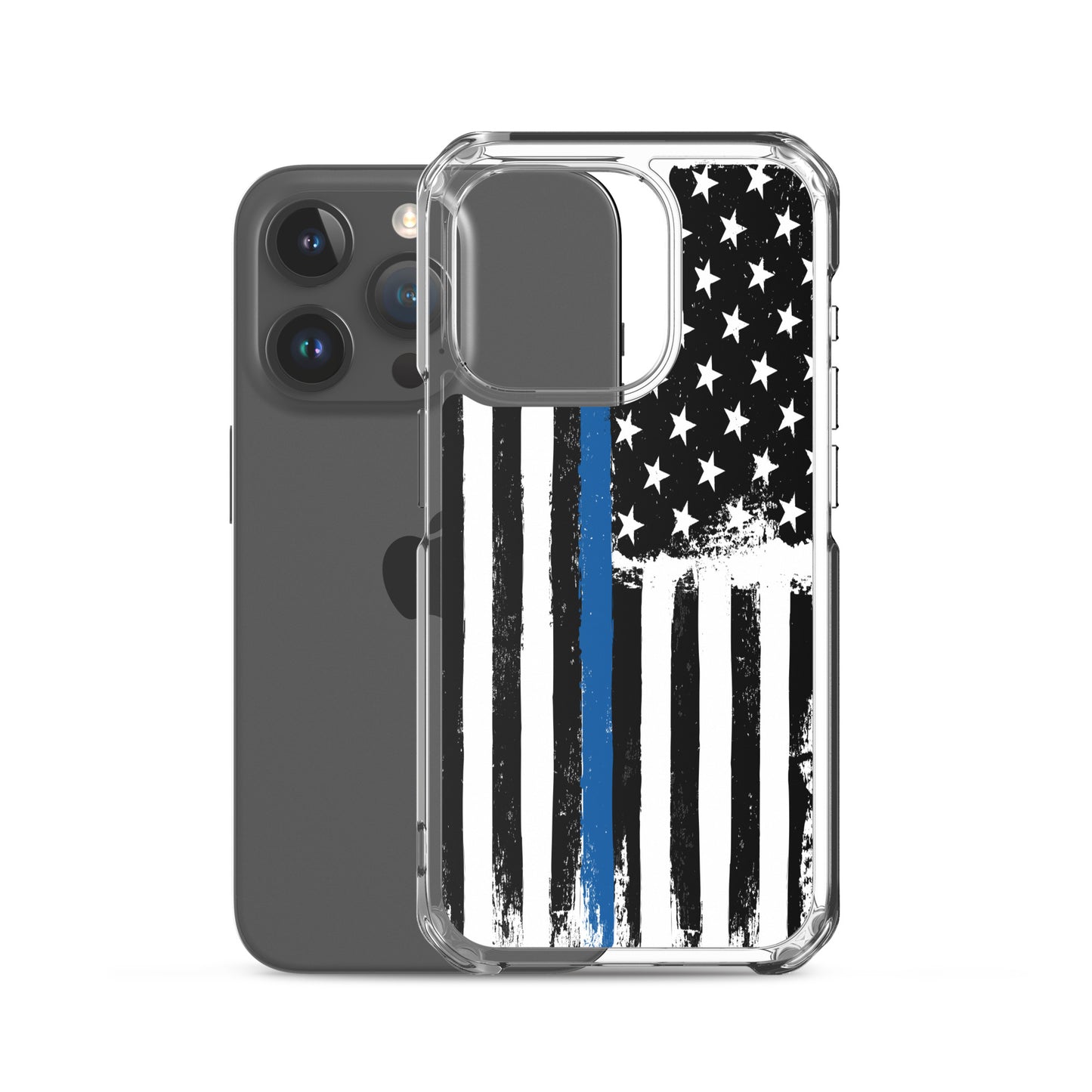 Thin Blue Line - Law Enforcement  -  iPhone Case