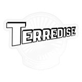 Terredise - Terre Haute Indiana   - Sticker - transparent glossy