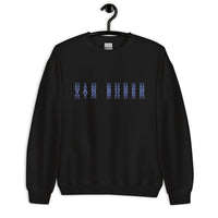 Van Buren HS Blue Devils - faded text  -  Unisex Sweatshirt