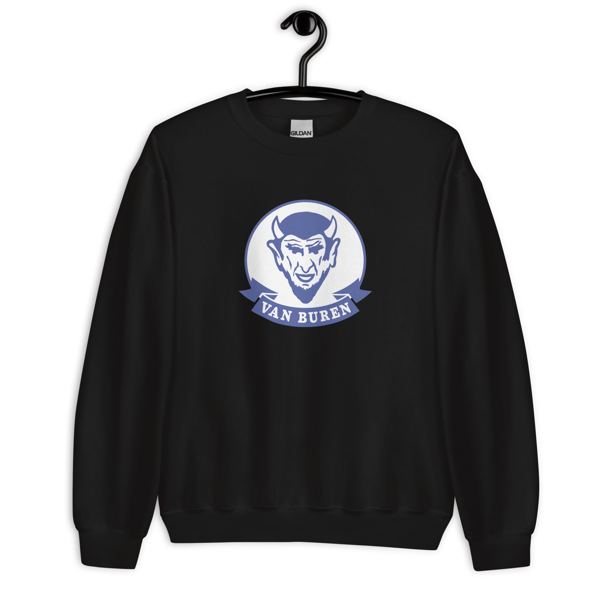 Van Buren HS Blue Devils - mascot design  -  Unisex Sweatshirt
