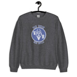 Van Buren HS Blue Devils - center court design  -  Unisex Sweatshirt