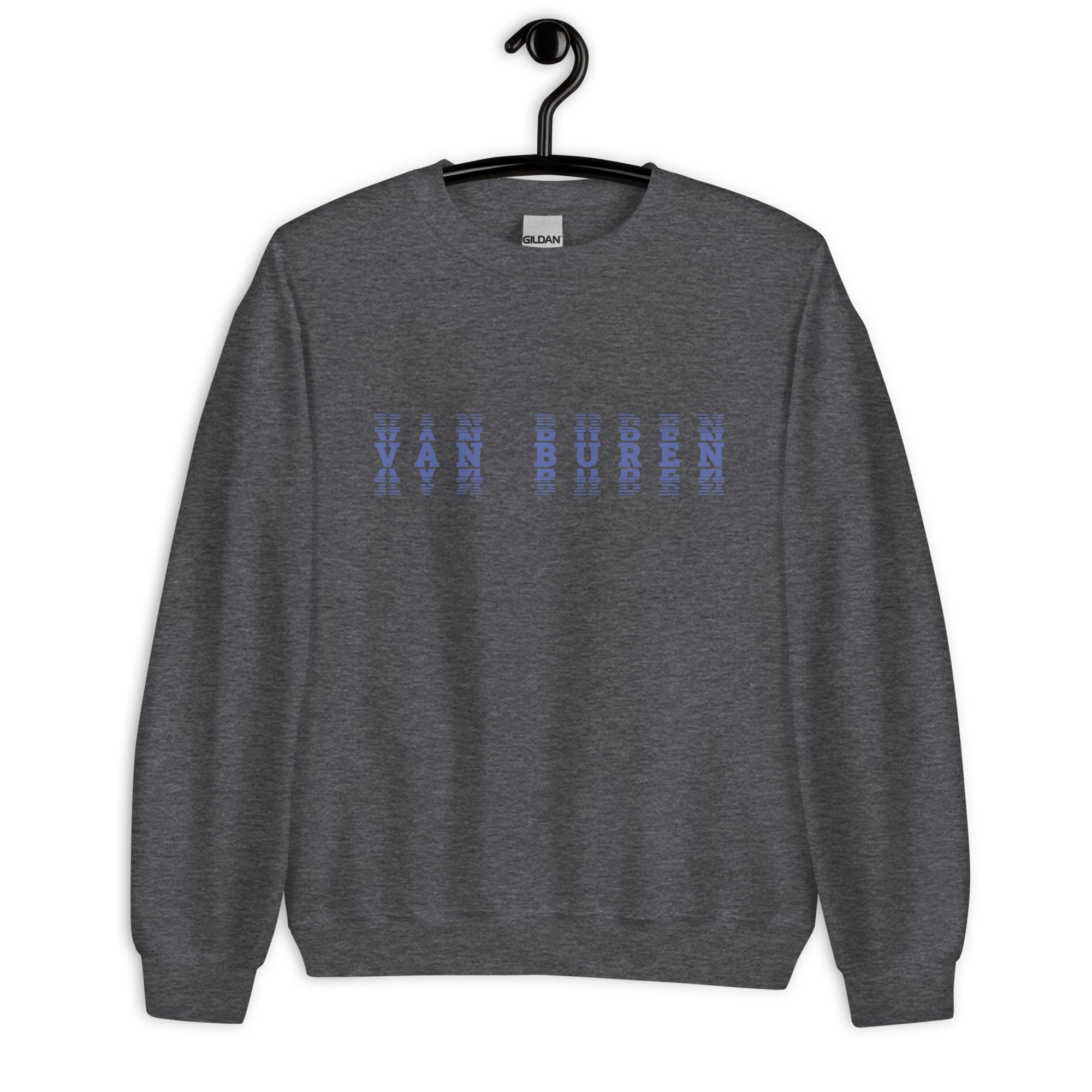 Van Buren HS Blue Devils - faded text  -  Unisex Sweatshirt