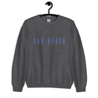 Van Buren HS Blue Devils - faded text  -  Unisex Sweatshirt