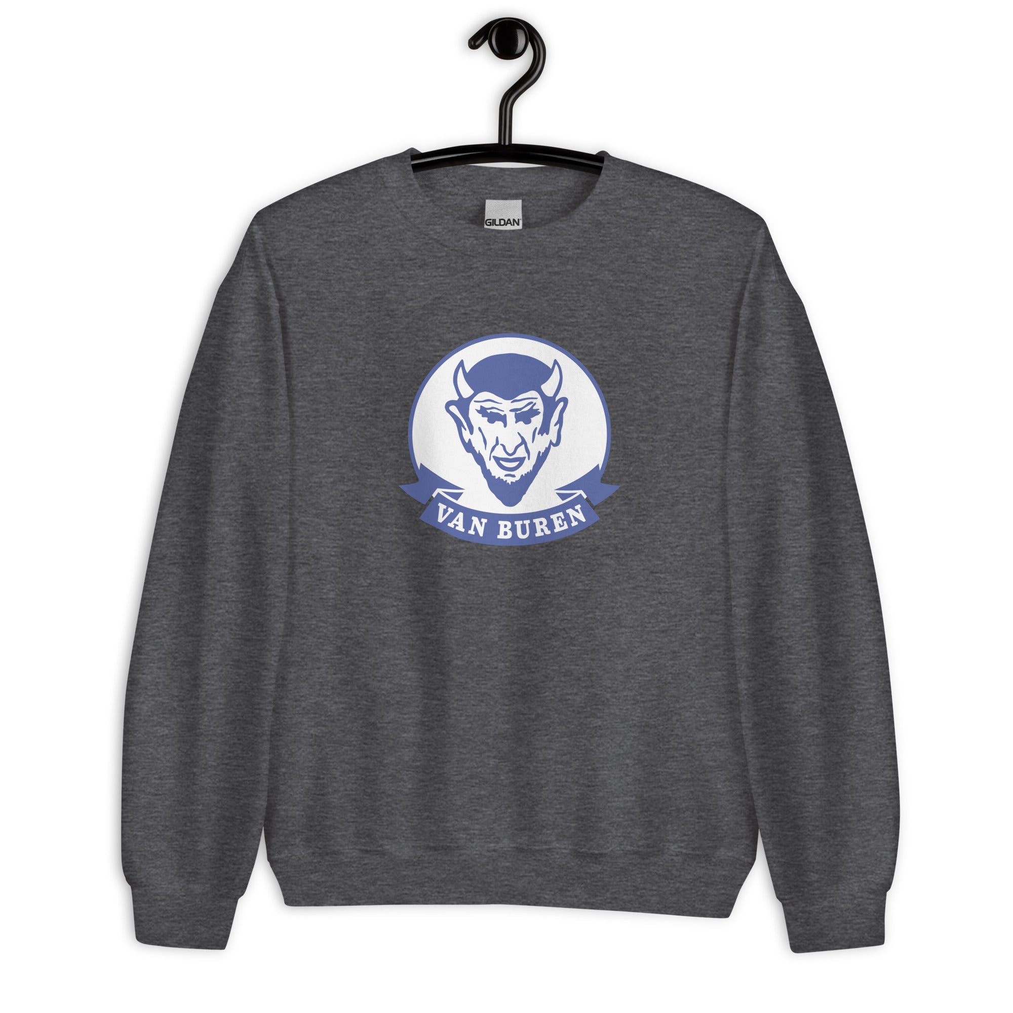 Van Buren HS Blue Devils - mascot design  -  Unisex Sweatshirt