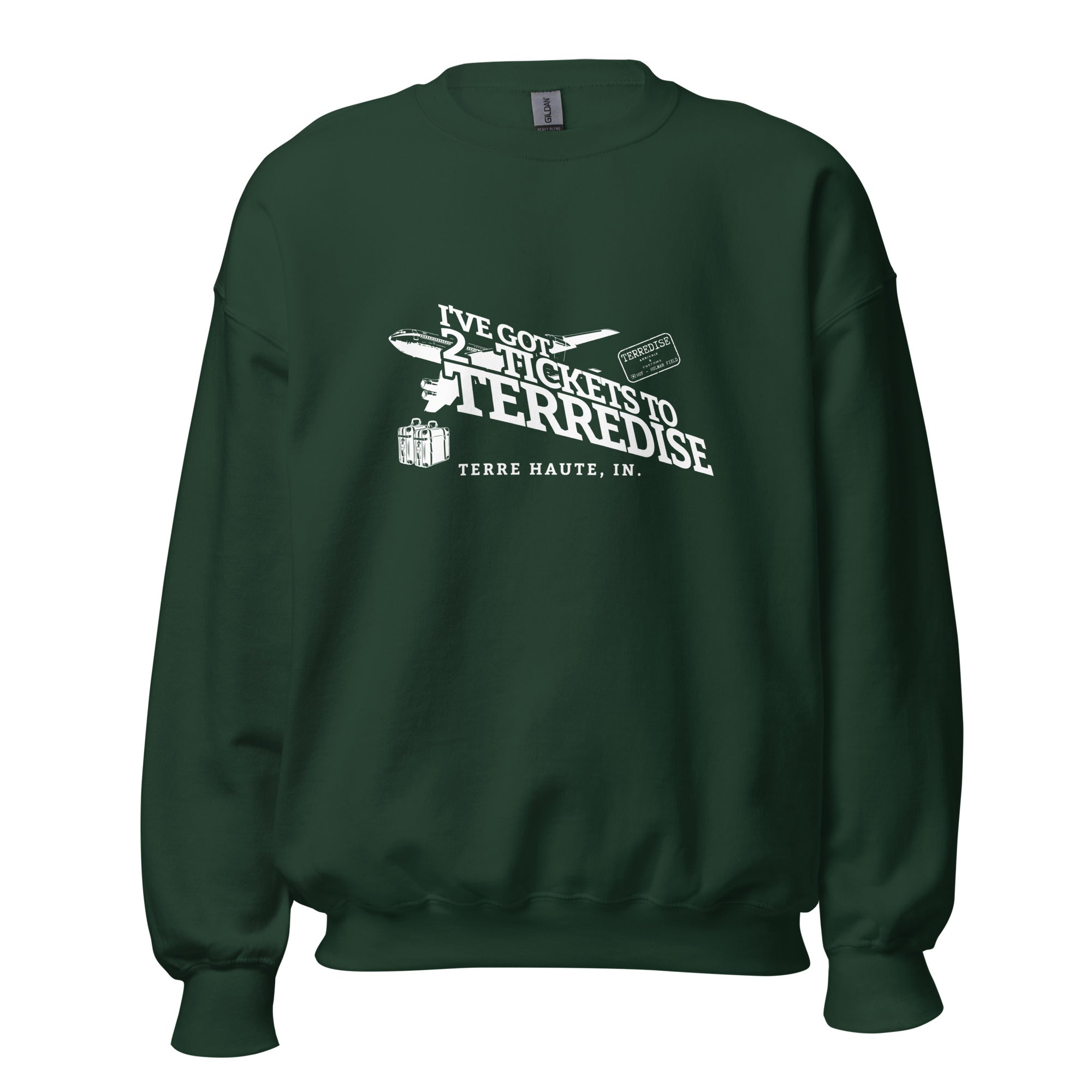 2 Tickets to Terredise Hoodie - Terre Haute Paradise - EdgyHaute