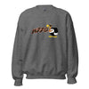 WZZQ 107.5 - mascot design - Terre Haute Indiana  -  Unisex Sweatshirt