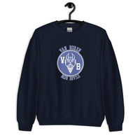 Van Buren HS Blue Devils - center court design  -  Unisex Sweatshirt