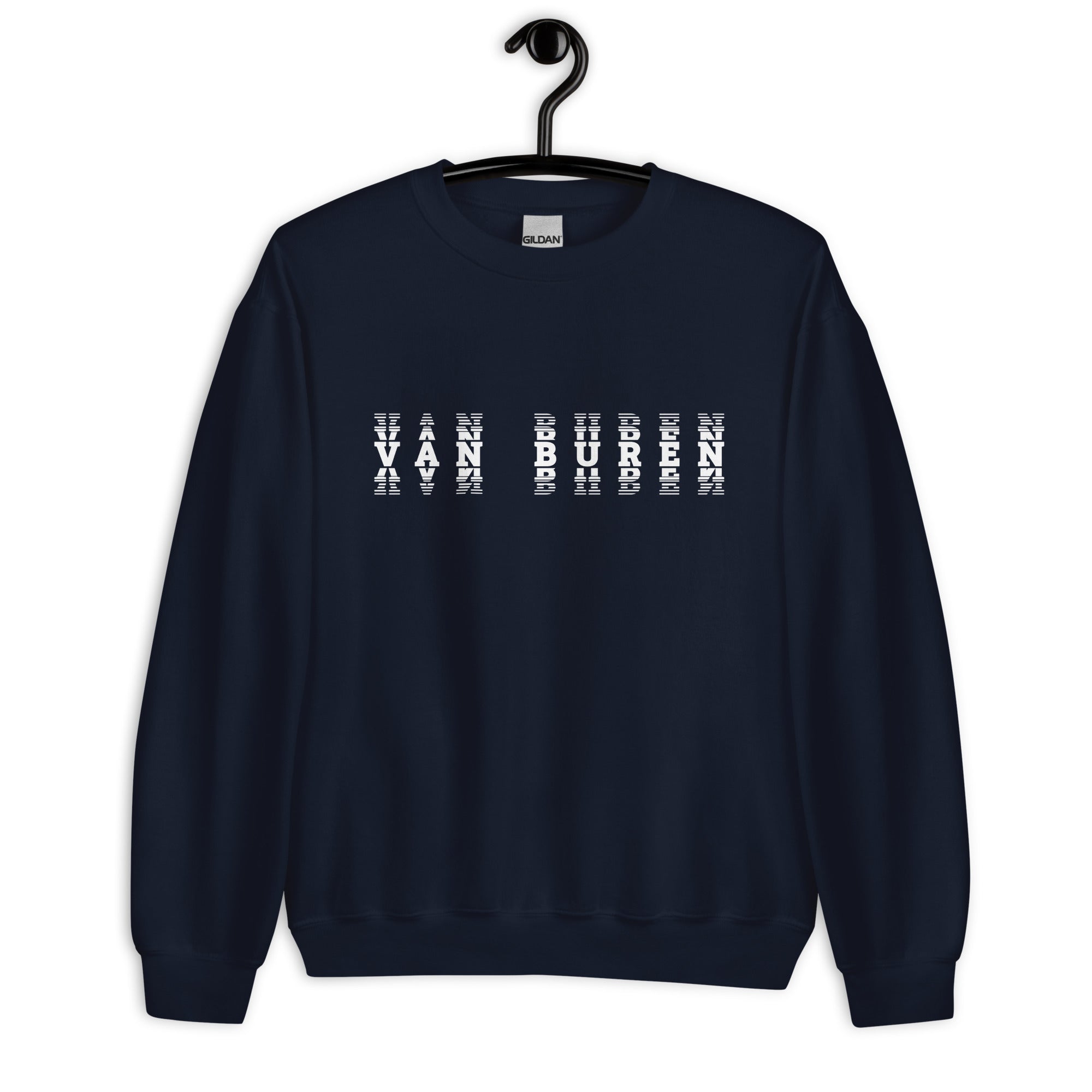 Van Buren HS Blue Devils - faded text  -  Unisex Sweatshirt