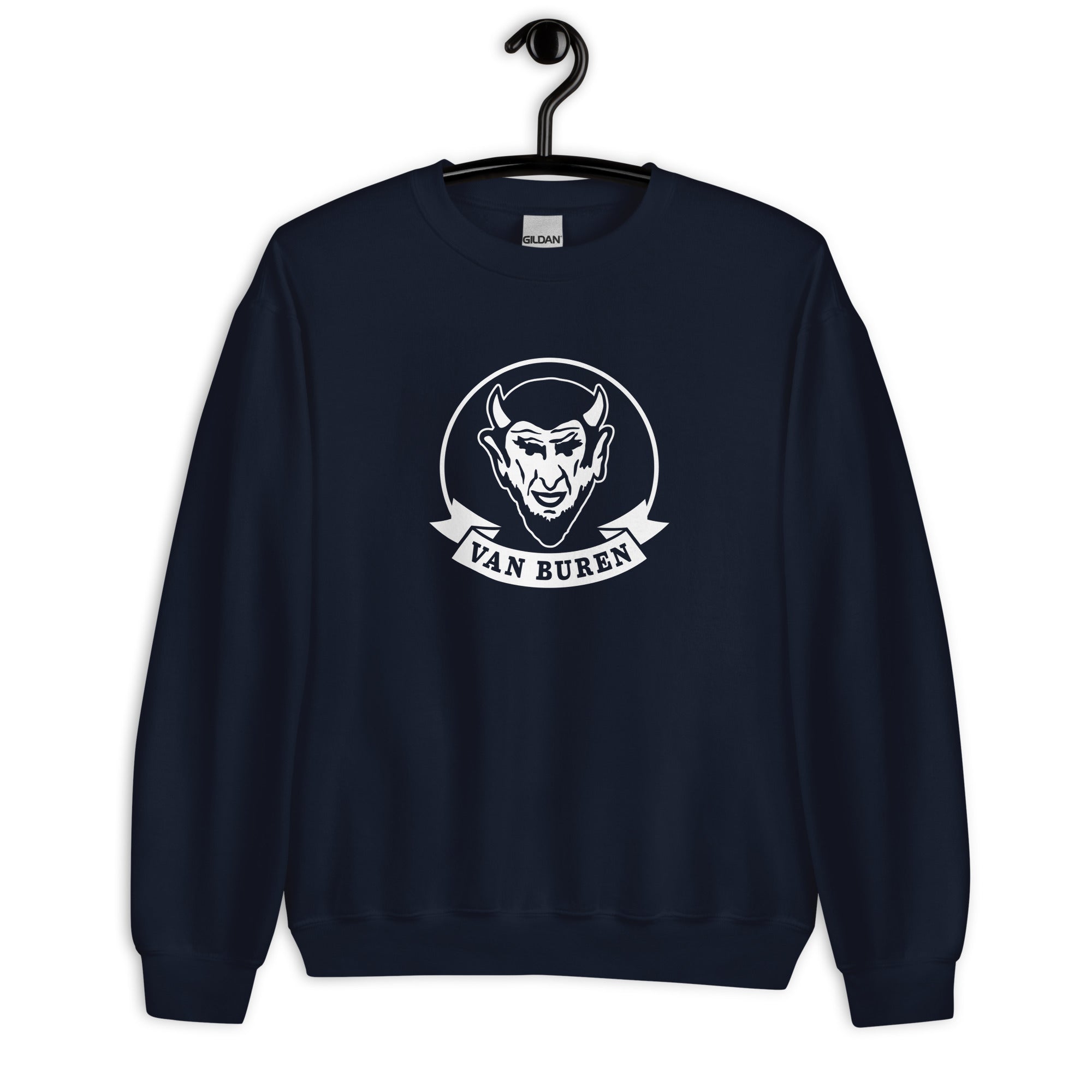 Van Buren HS Blue Devils - mascot design  -  Unisex Sweatshirt