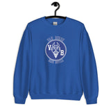 Van Buren HS Blue Devils - center court design  -  Unisex Sweatshirt