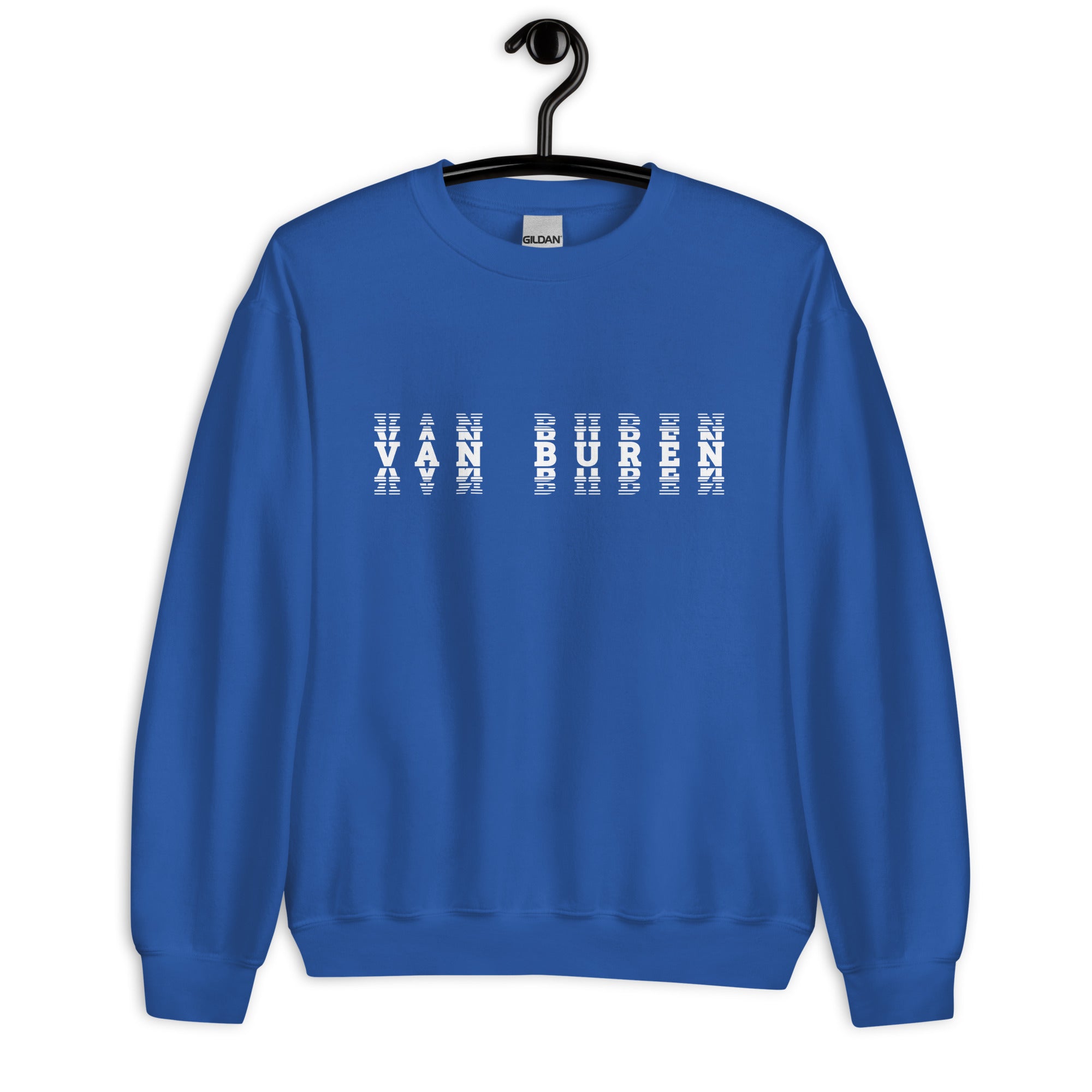 Van Buren HS Blue Devils - faded text  -  Unisex Sweatshirt
