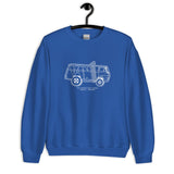 Van Buren HS Blue Devils - van design  -  Unisex Sweatshirt