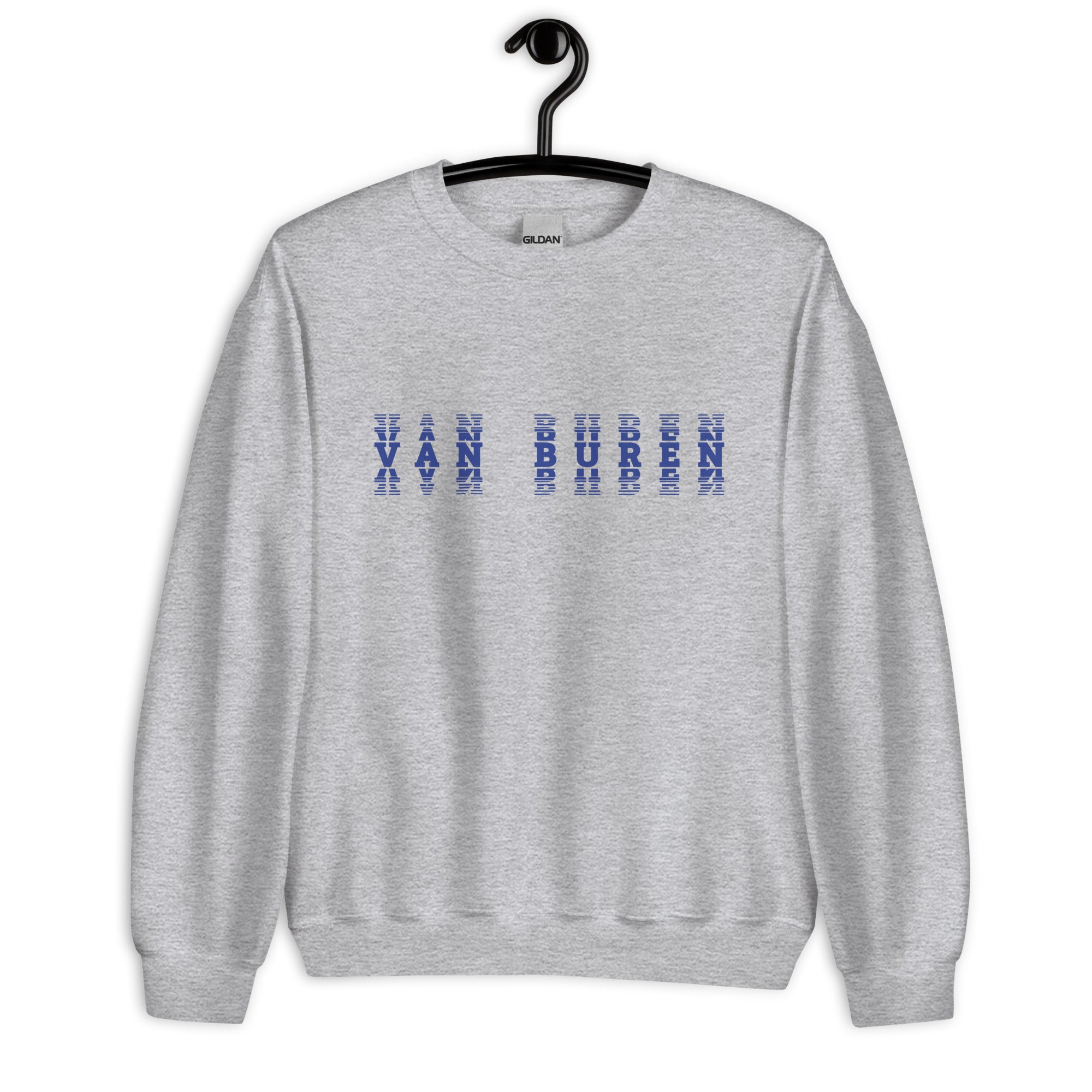 Van Buren HS Blue Devils - faded text  -  Unisex Sweatshirt