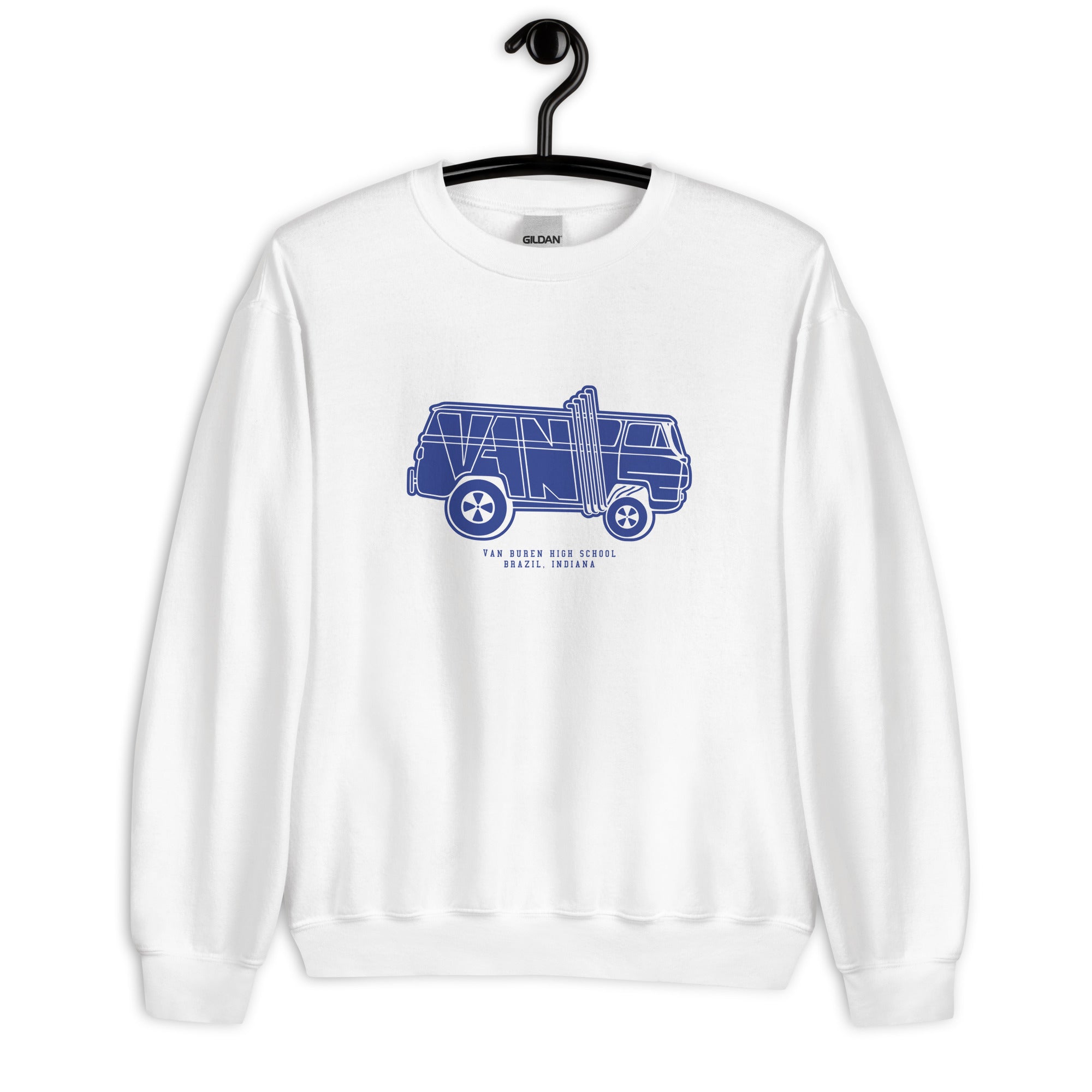 Van Buren HS Blue Devils - van design  -  Unisex Sweatshirt