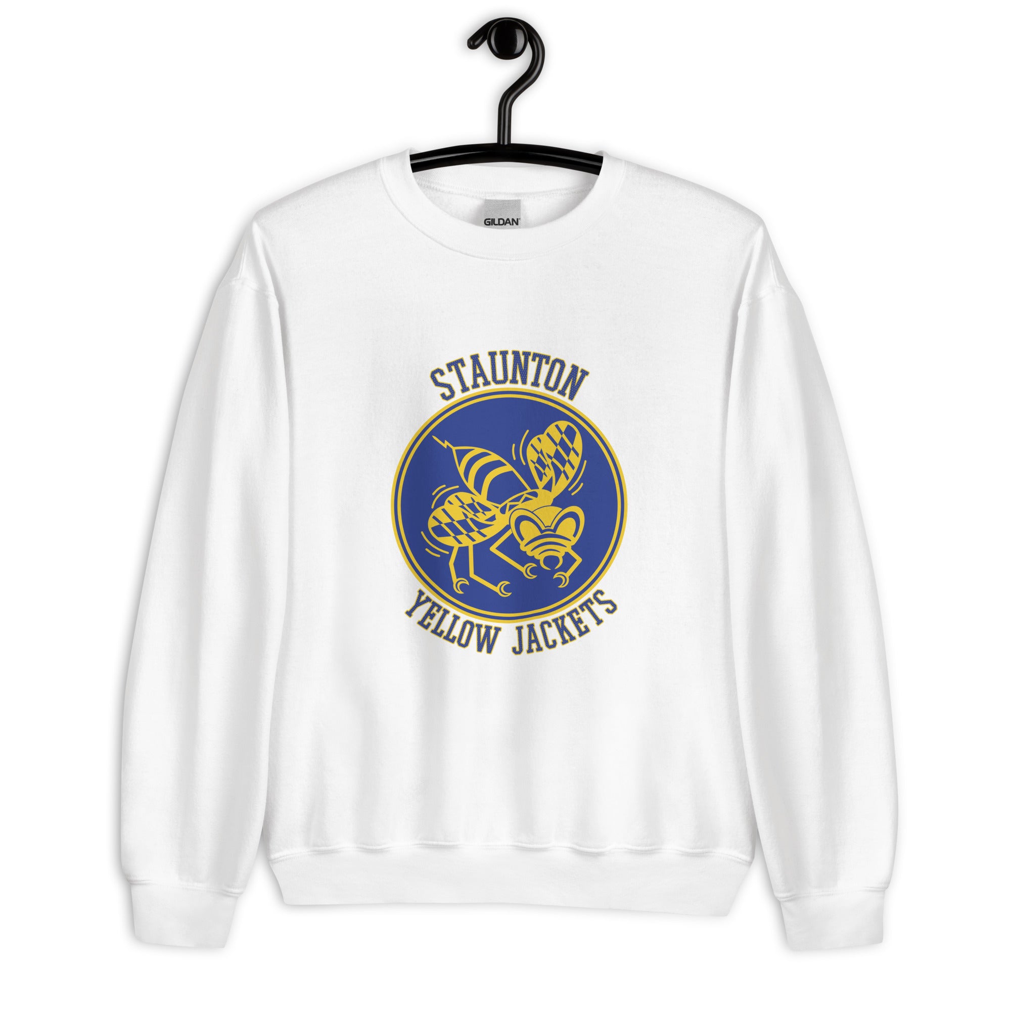 Staunton HS Yellow Jackets - center court design  -  Unisex Sweatshirt