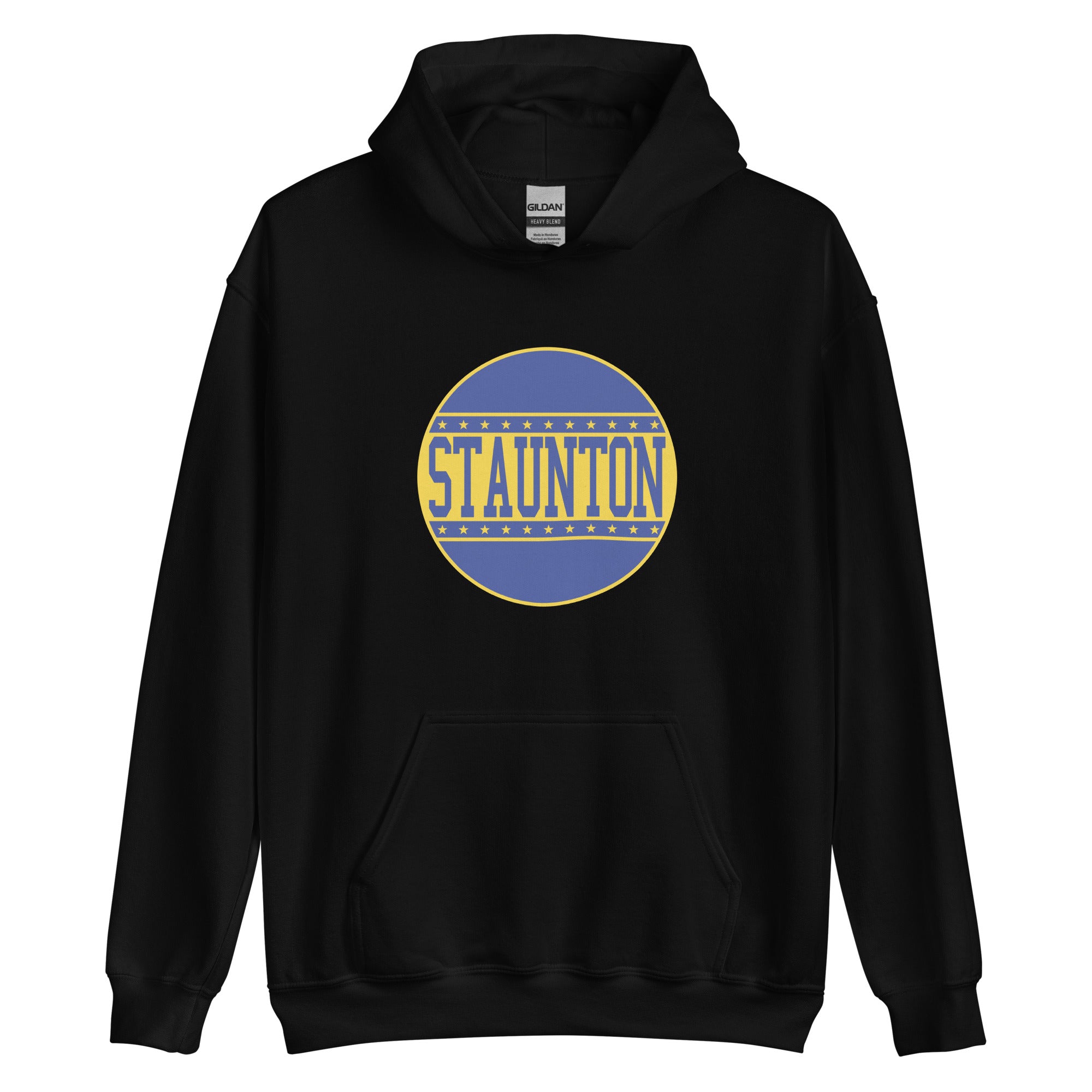 Staunton HS Yellow Jackets - button design  -  Unisex Hoodie