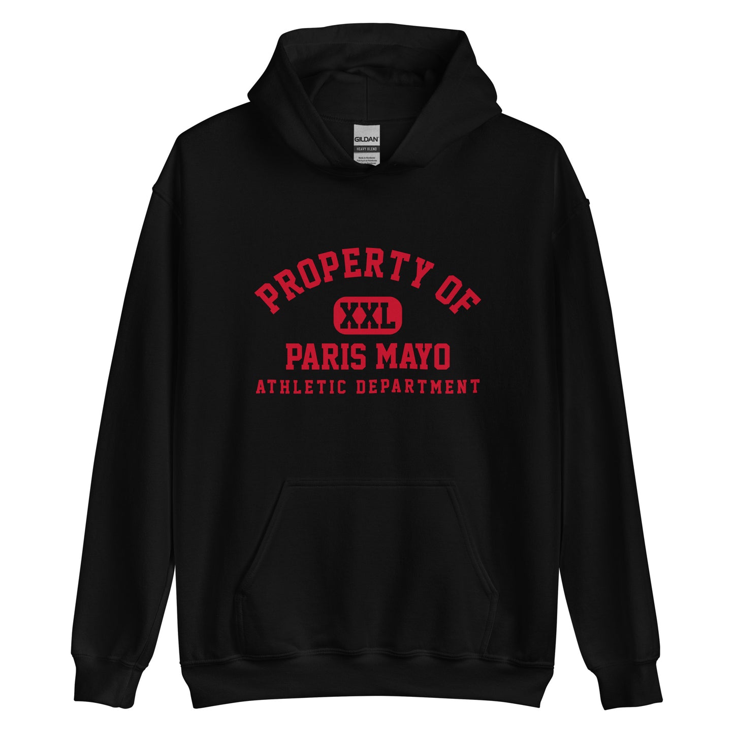 Paris Mayo MS Redbirds - Property of Athletic Dept. - Unisex Hoodie