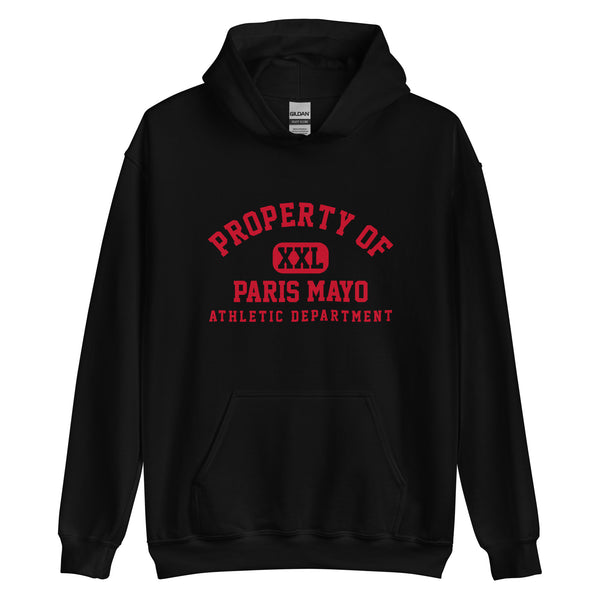 Paris Mayo MS Redbirds - Property of Athletic Dept. - Unisex Hoodie