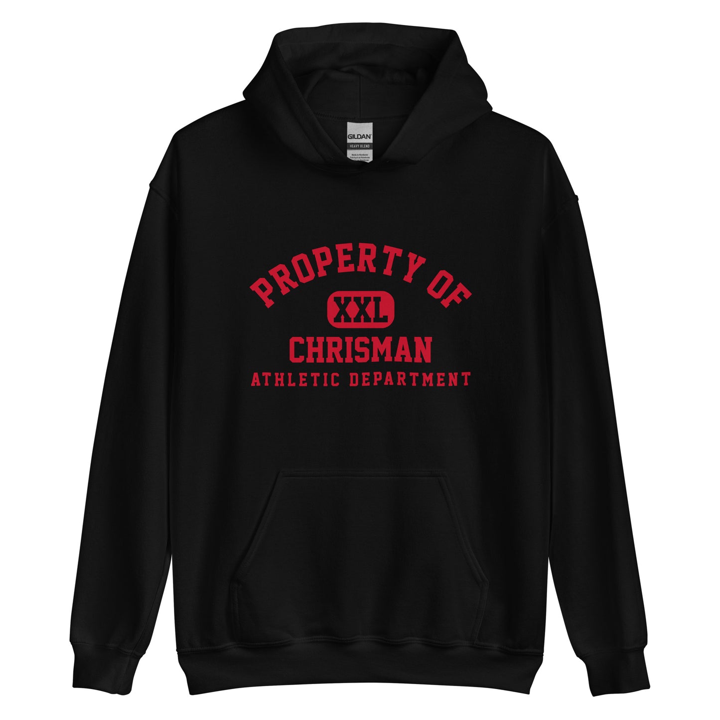 Chrisman HS Cardinals - Property of Athletic Dept. - Unisex Hoodie