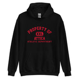 Attica HS Red Ramblers - Property of Athletic Dept. - Unisex Hoodie