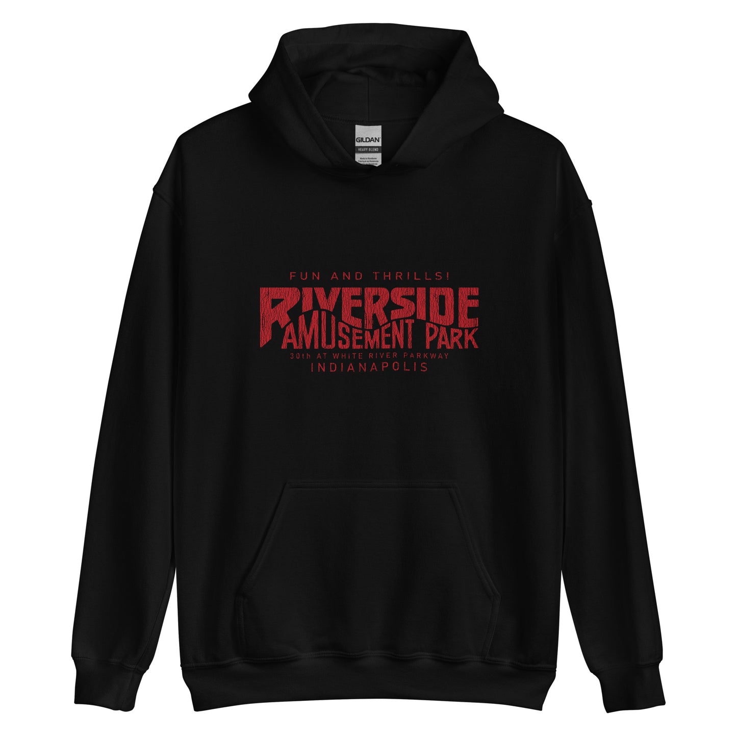 Riverside Amusement Park - Indianapolis Indiana  -  Unisex Hoodie