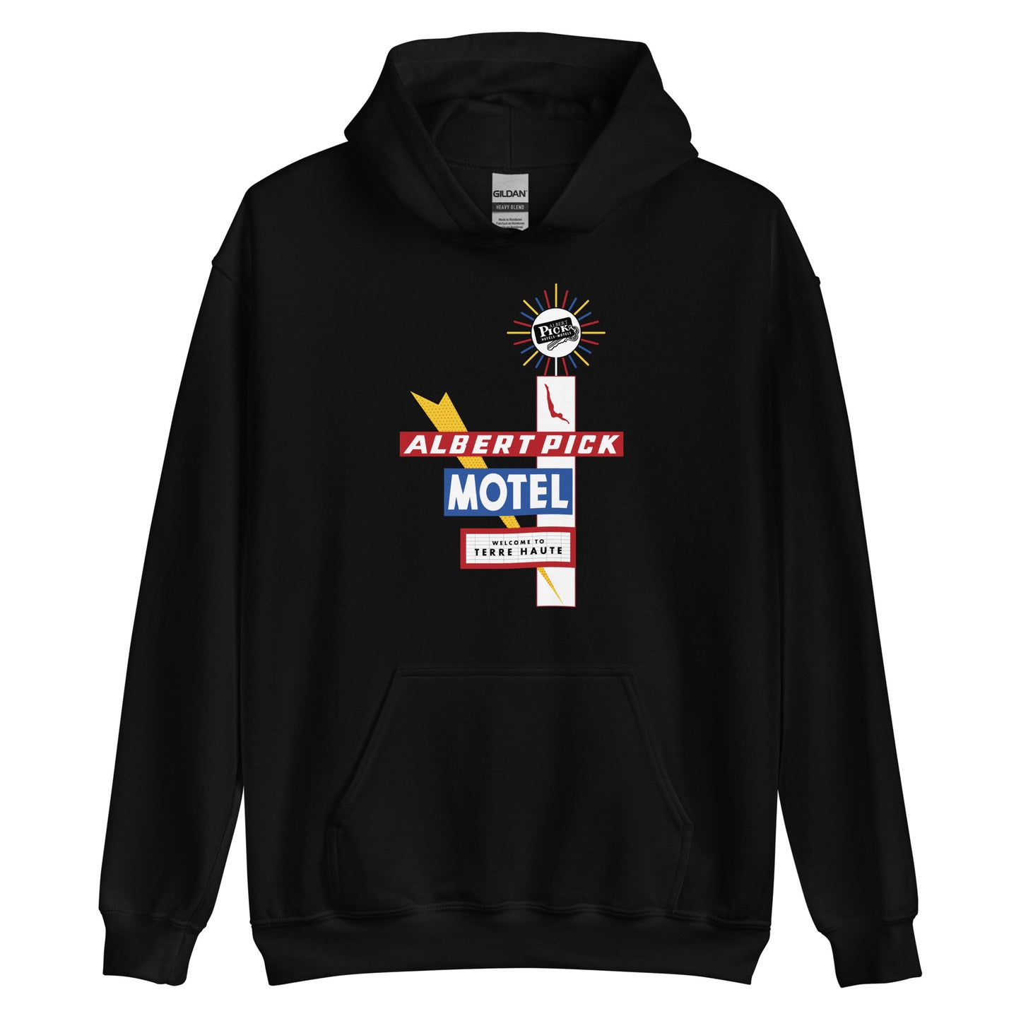 Albert Pick Motel - Terre Haute Indiana  -  Unisex Hoodie