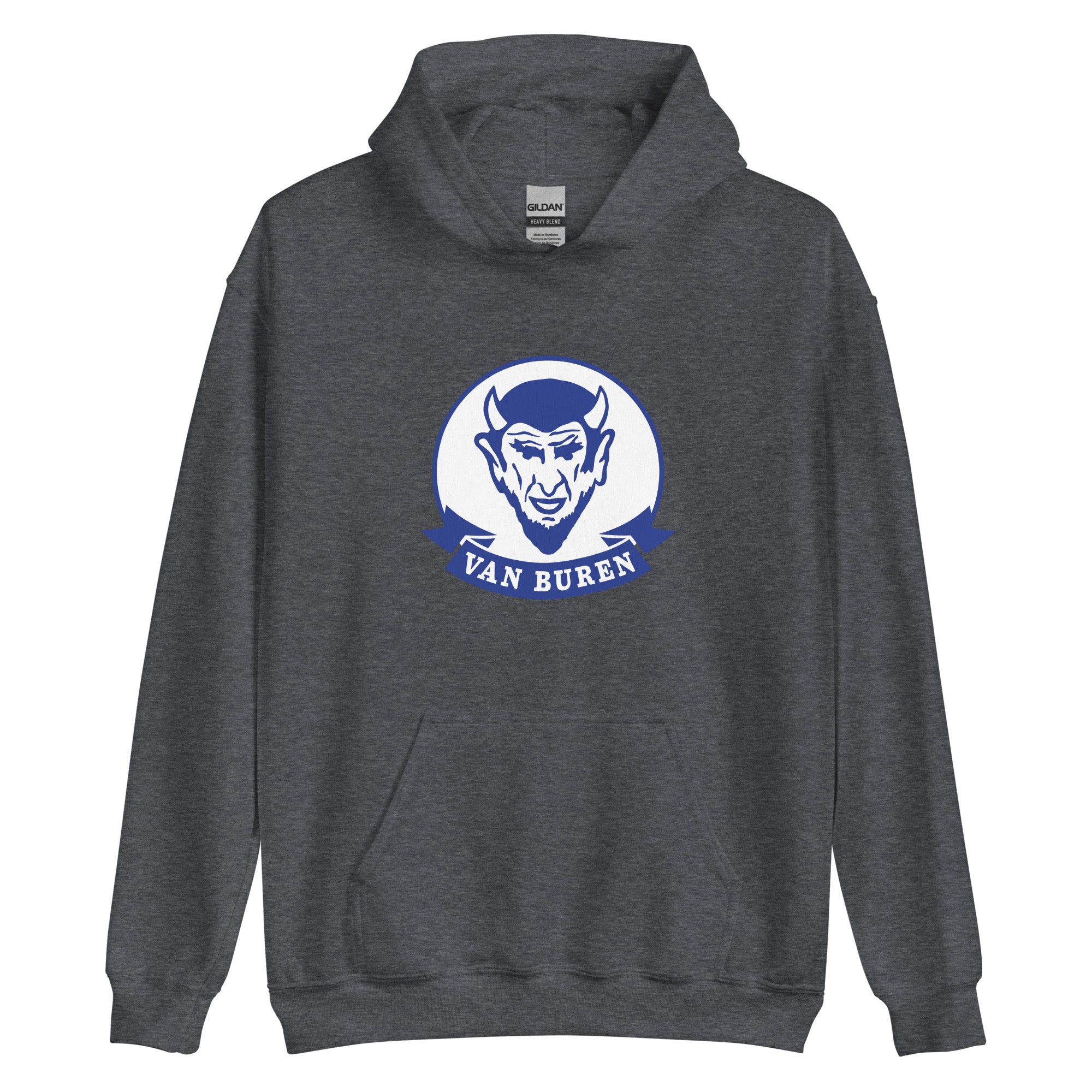 Van Buren HS Blue Devils - mascot design  -  Unisex Hoodie
