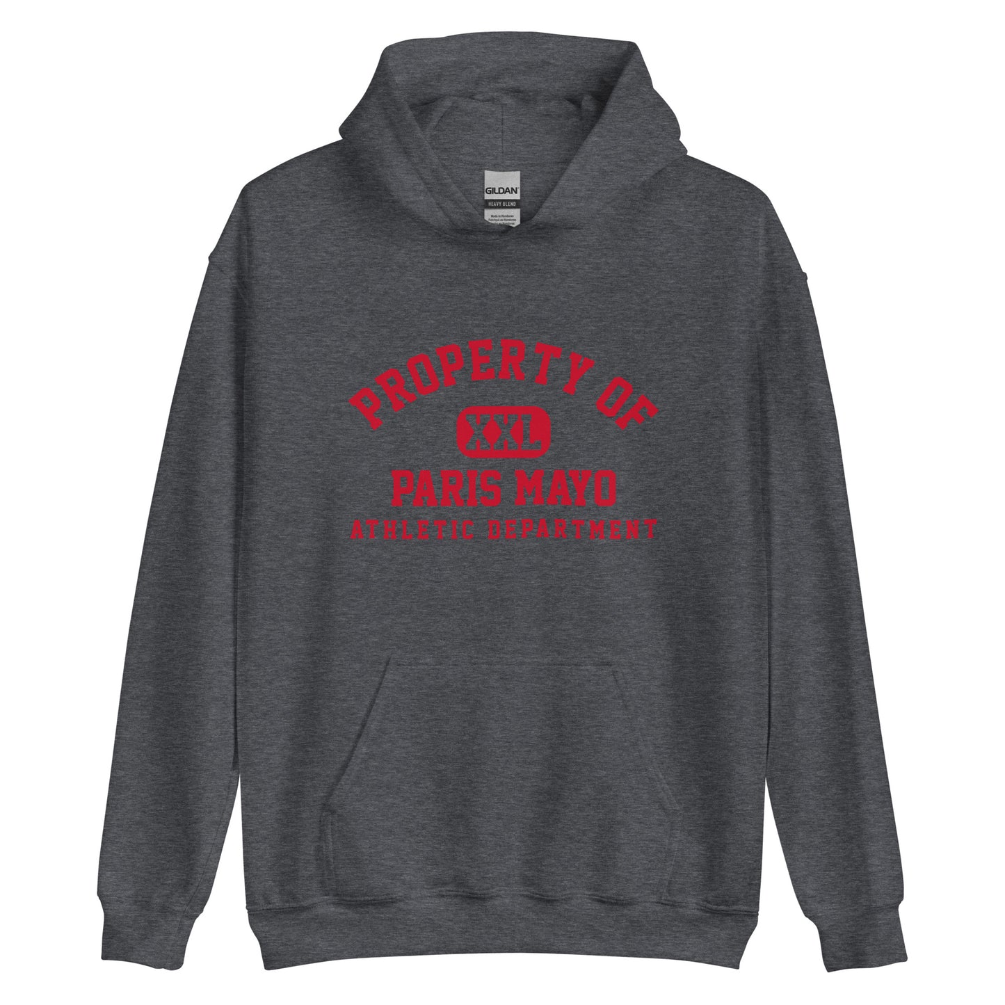 Paris Mayo MS Redbirds - Property of Athletic Dept. - Unisex Hoodie