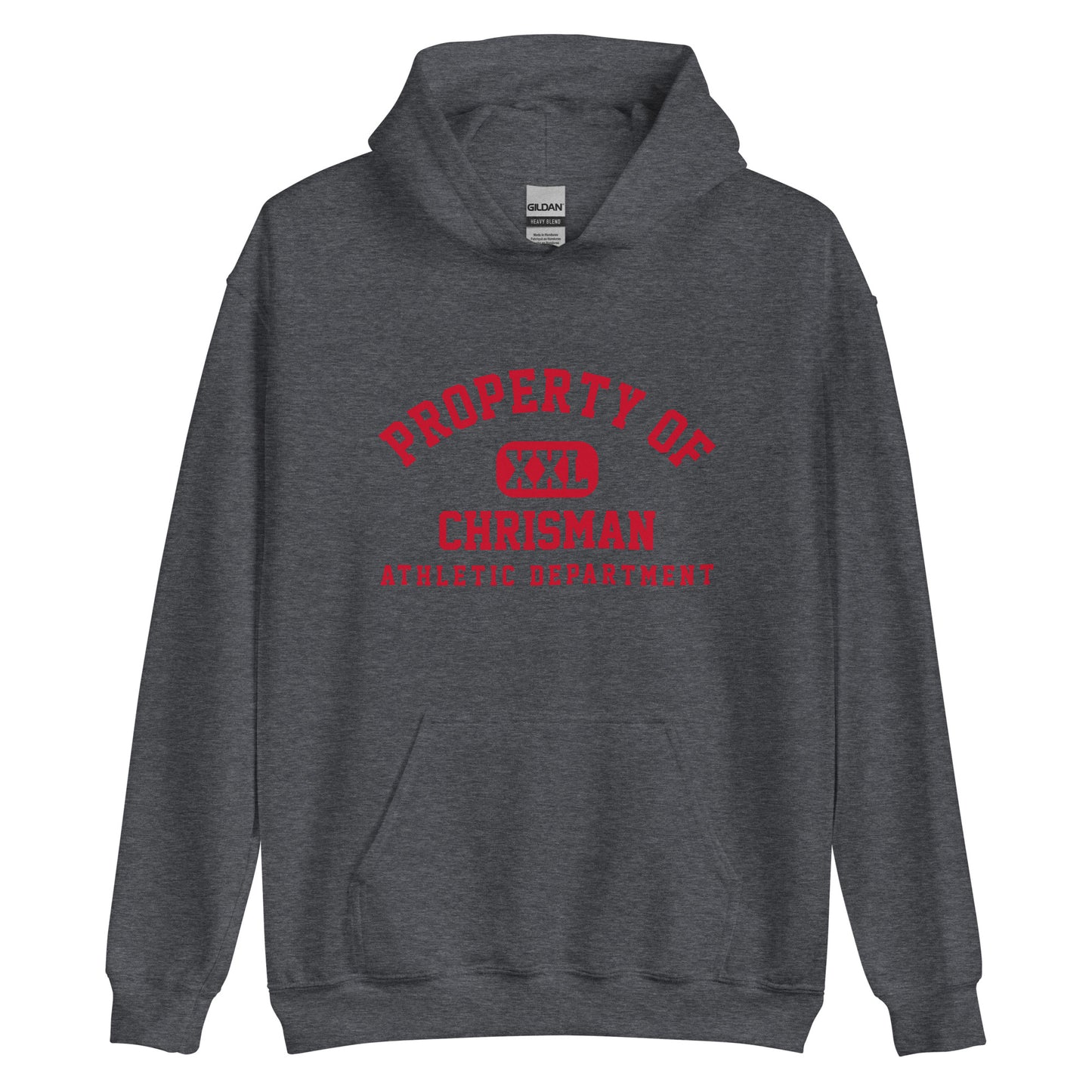 Chrisman HS Cardinals - Property of Athletic Dept. - Unisex Hoodie