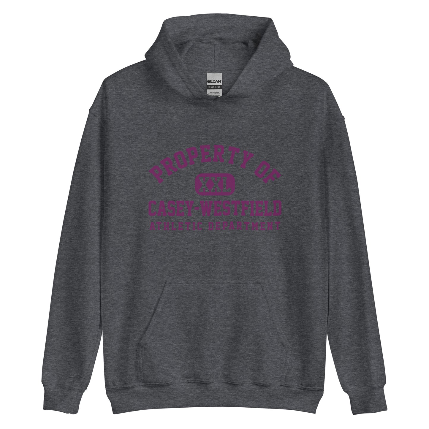 Casey-Westfield HS Warriors - Property of Athletic Dept. - Unisex Hoodie