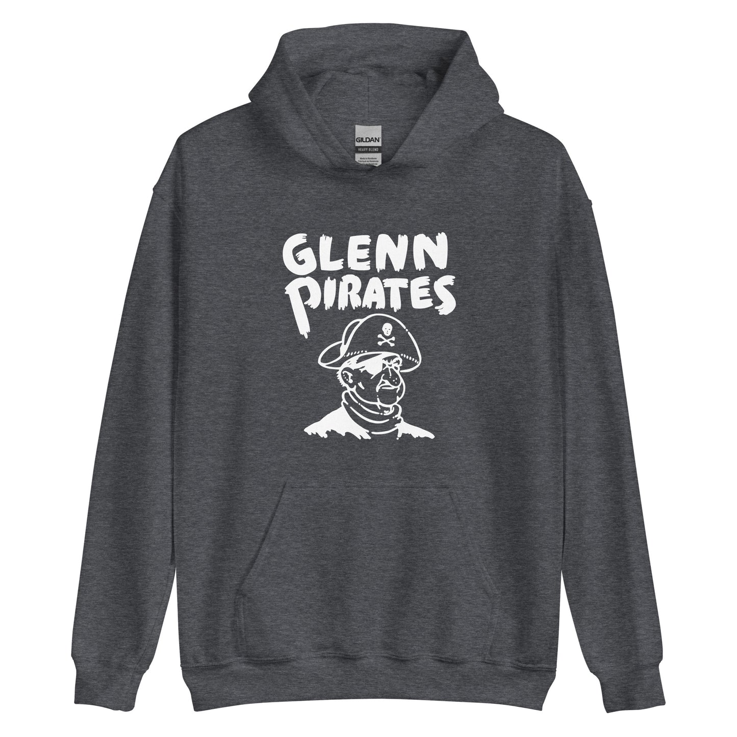 Glenn HS Pirates - mascot design  -  Unisex Hoodie